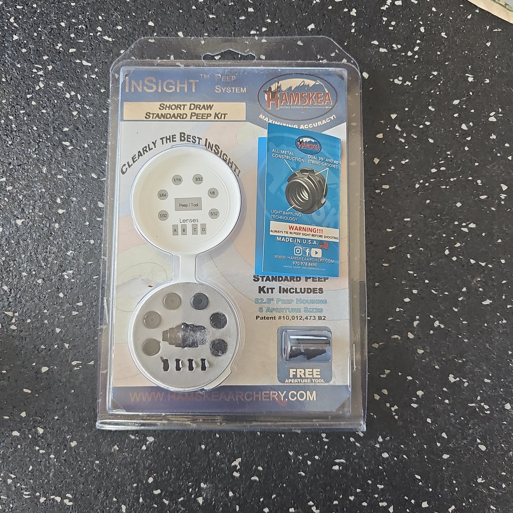 Hamskea Insight Standard Peep Kit Triggered Archery