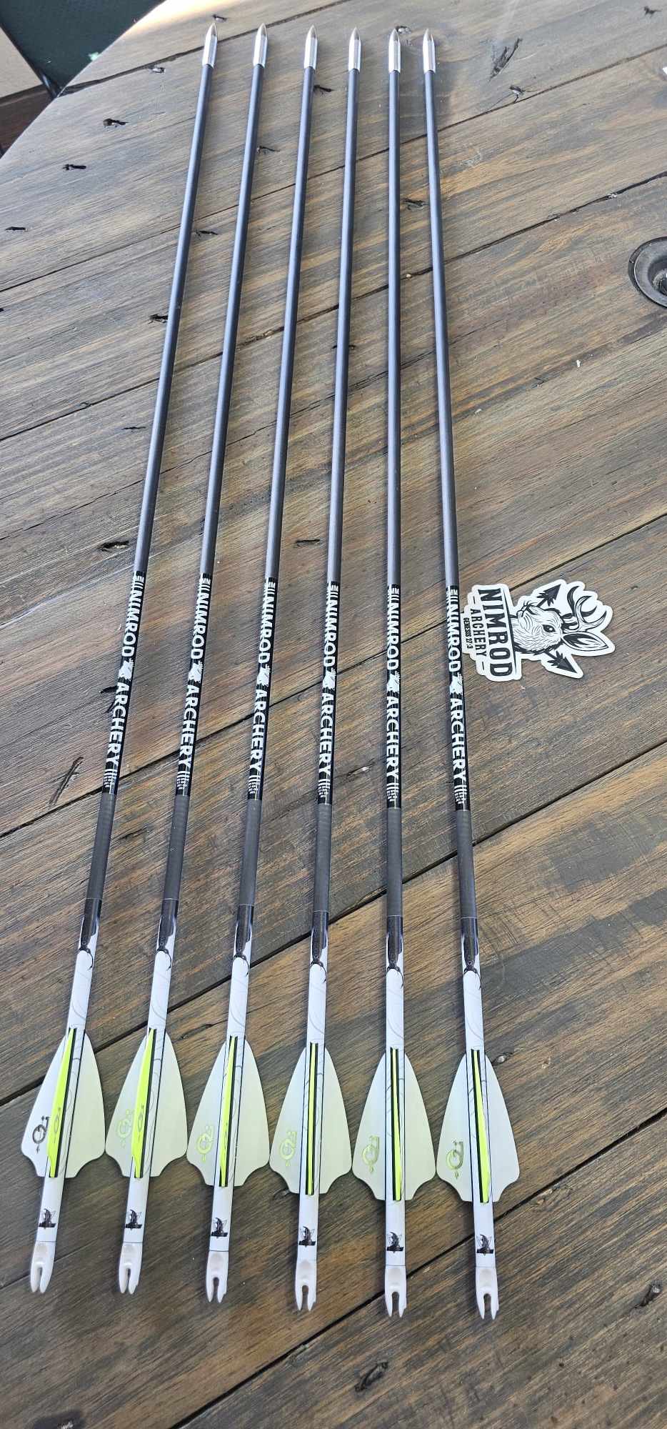 2024 Nimrod Archery 5MM Bareshafts